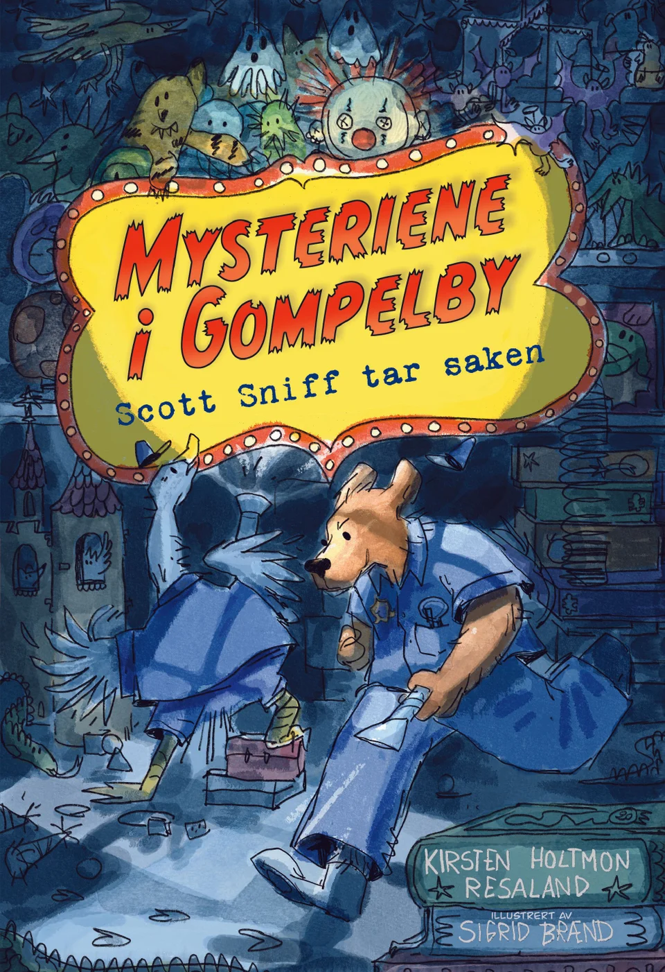 Skriver mysterier som holder barna våkne om natten