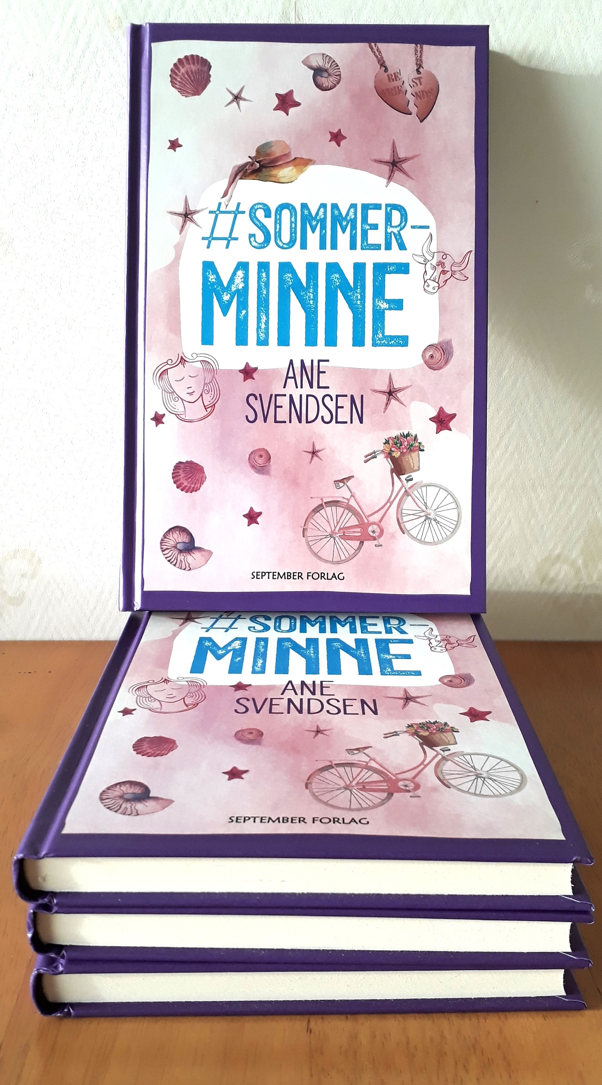 Ungdomsbok på September forlag: "#sommerminne"