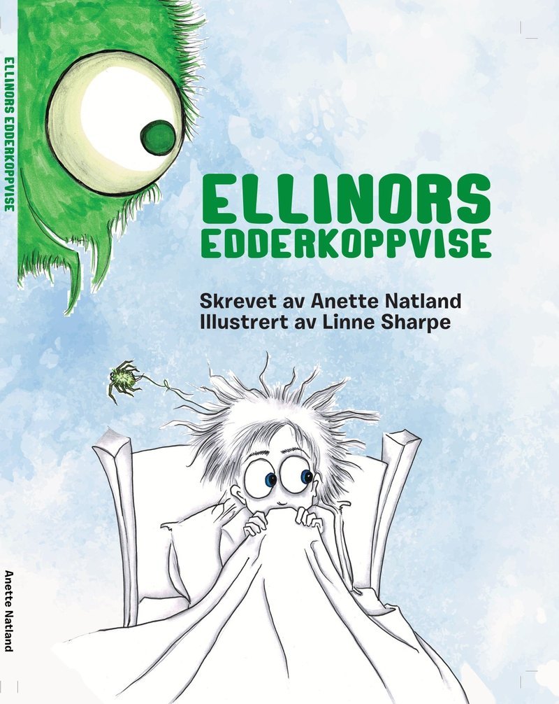 Debuterer med edderkopp-bok for barn